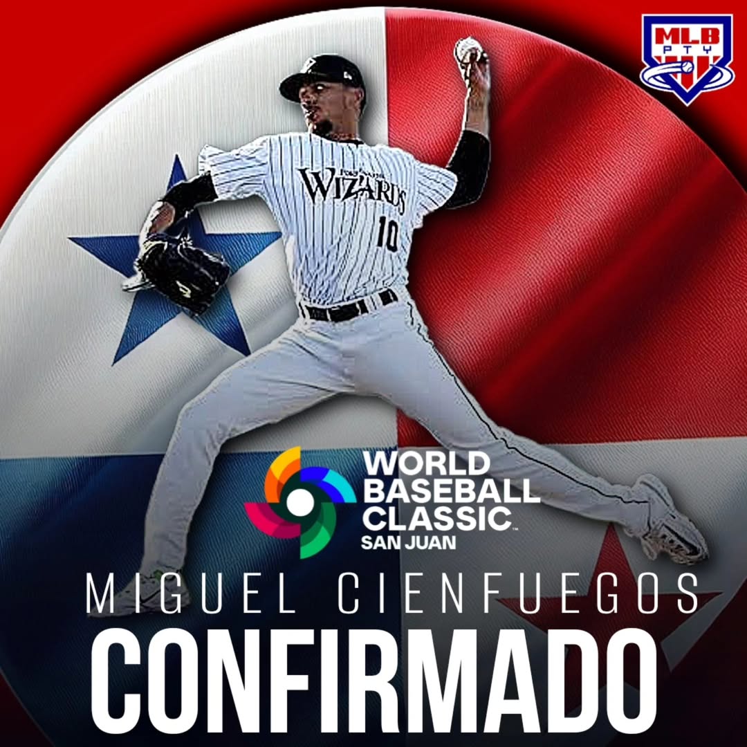 Miguel Cienfuegos sous les couleurs du Panama à la Classique mondiale de baseball 2026!