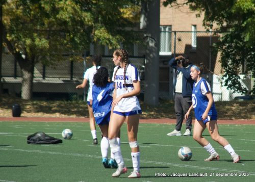 Cégep de Trois-Rivières c. Collège Dawson, soccer féminin, 21 septembre 2025