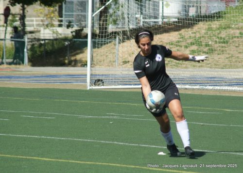Cégep de Trois-Rivières c. Collège Dawson, soccer féminin, 21 septembre 2025