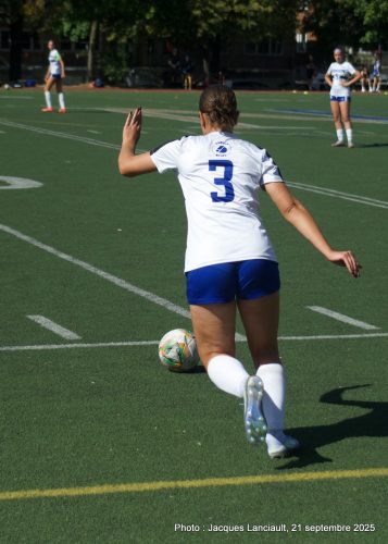 Cégep de Trois-Rivières c. Collège Dawson, soccer féminin, 21 septembre 2025