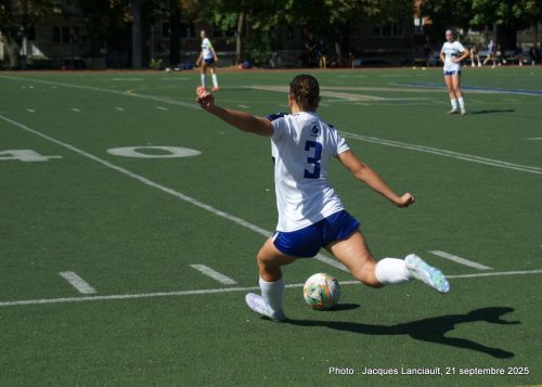 Cégep de Trois-Rivières c. Collège Dawson, soccer féminin, 21 septembre 2025
