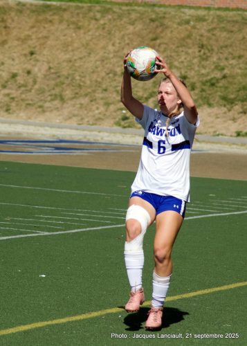 Cégep de Trois-Rivières c. Collège Dawson, soccer féminin, 21 septembre 2025