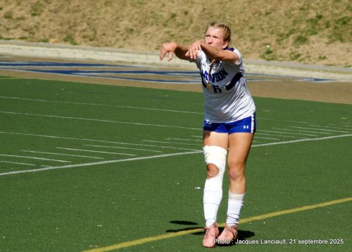Cégep de Trois-Rivières c. Collège Dawson, soccer féminin, 21 septembre 2025