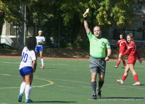 Cégep de Trois-Rivières c. Collège Dawson, soccer féminin, 21 septembre 2025