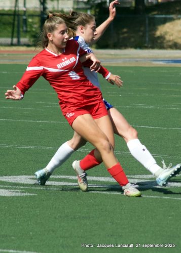 Cégep de Trois-Rivières c. Collège Dawson, soccer féminin, 21 septembre 2025