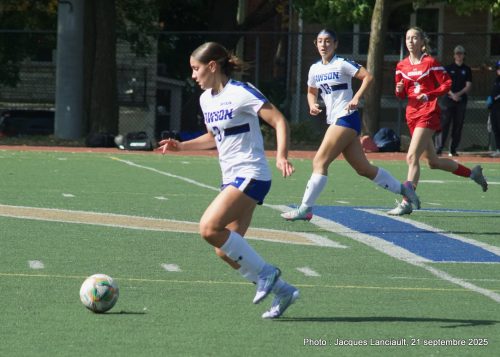 Cégep de Trois-Rivières c. Collège Dawson, soccer féminin, 21 septembre 2025
