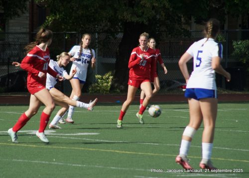 Cégep de Trois-Rivières c. Collège Dawson, soccer féminin, 21 septembre 2025