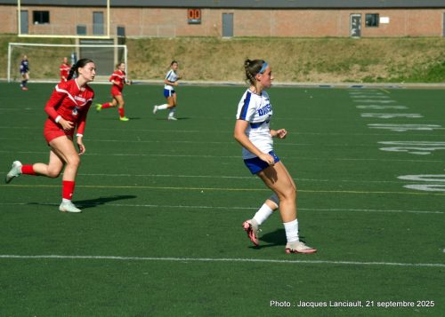 Cégep de Trois-Rivières c. Collège Dawson, soccer féminin, 21 septembre 2025