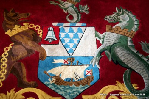 Armoiries, Belfast, Irlande du Nord, Royaume-Uni