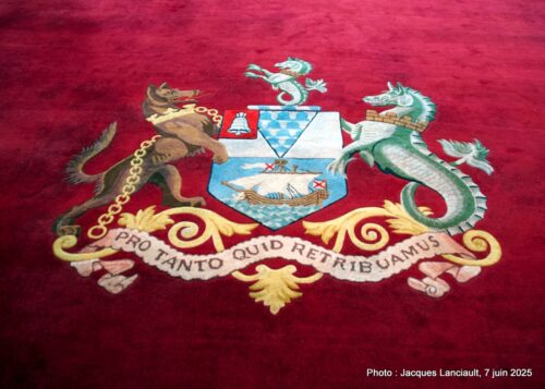 Armoiries, Belfast, Irlande du Nord, Royaume-Uni