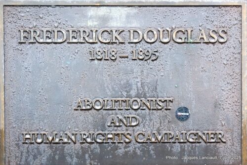 Monument Frederick Douglass, Belfast, Irlande du Nord, Royaume-Uni