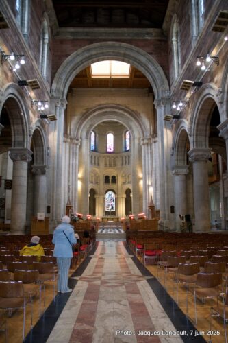Vue d’ensemble, Cathédrale Sainte-Anne, Belfast, Irlande du Nord, Royaume-Uni