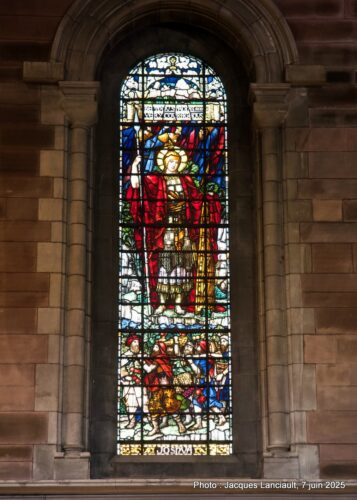 Vitraux, Cathédrale Sainte-Anne, Belfast, Irlande du Nord, Royaume-Uni