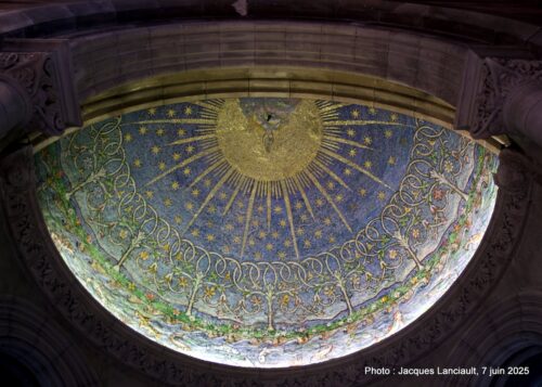 Mosaïque, Cathédrale Sainte-Anne, Belfast, Irlande du Nord, Royaume-Uni