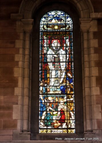 Vitraux, Cathédrale Sainte-Anne, Belfast, Irlande du Nord, Royaume-Uni
