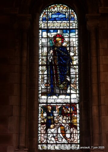 Vitraux, Cathédrale Sainte-Anne, Belfast, Irlande du Nord, Royaume-Uni