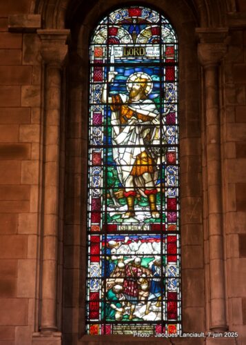 Vitraux, Cathédrale Sainte-Anne, Belfast, Irlande du Nord, Royaume-Uni