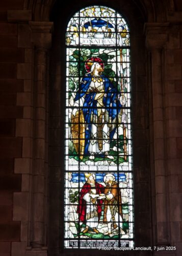 Vitraux, Cathédrale Sainte-Anne, Belfast, Irlande du Nord, Royaume-Uni