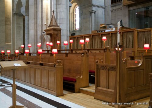 Choeur, cathédrale Sainte-Anne, Belfast, Irlande du Nord, Royaume-Uni