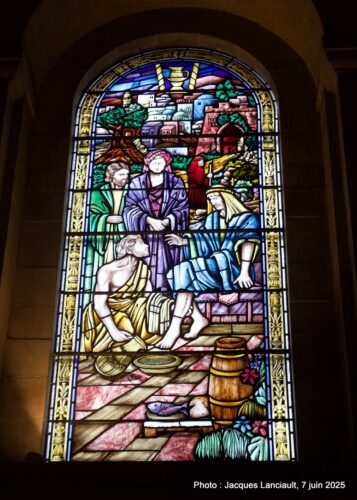 Vitraux, cathédrale Sainte-Anne, Belfast, Irlande du Nord, Royaume-Uni