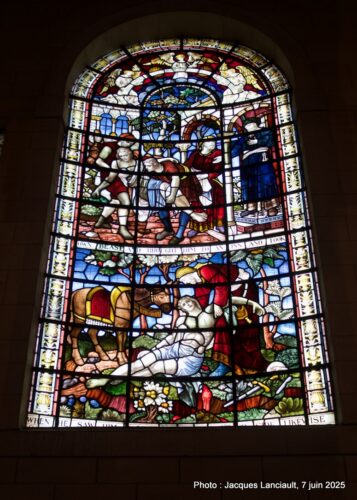 Vitraux, cathédrale Sainte-Anne, Belfast, Irlande du Nord, Royaume-Uni