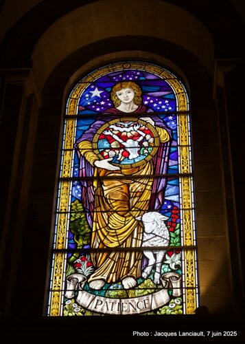 Vitraux, cathédrale Sainte-Anne, Belfast, Irlande du Nord, Royaume-Uni