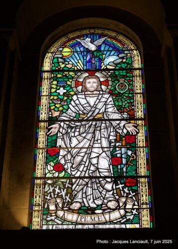 Vitraux, cathédrale Sainte-Anne, Belfast, Irlande du Nord, Royaume-Uni