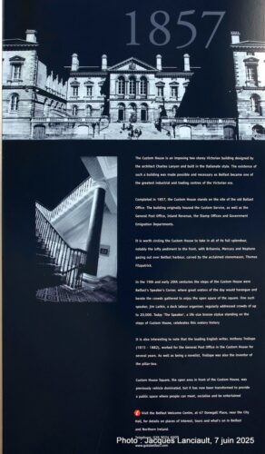 Custom House, Belfast, Irlande du Nord, Royaume-Uni