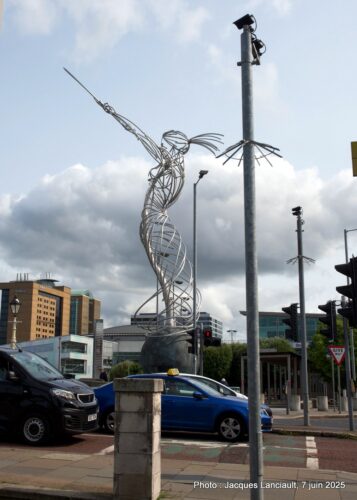 Beacon of Hope, Thanksgiving Square, Belfast, Irlande du Nord, Royaume-Uni