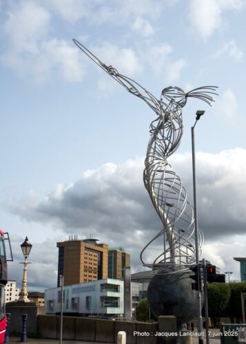 Beacon of Hope, Thanksgiving Square, Belfast, Irlande du Nord, Royaume-Uni
