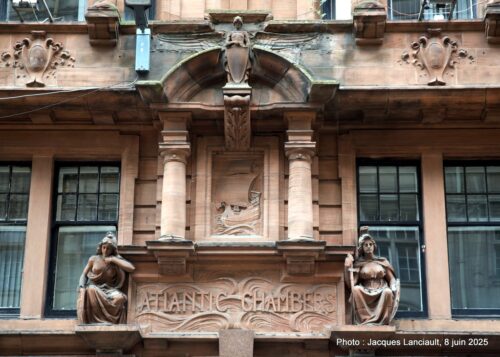 Atlantic Chambers, Glasgow, Écosse, Royaume-Uni
