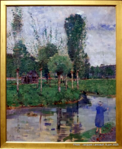 Sur la rivière Sainte-Gertrude, Caudebec, Kelvingrove Art Gallery and Museum, Glasgow, Écosse, Royaume-Uni