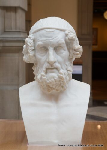 Homère, Kelvingrove Art Gallery and Museum, Glasgow, Écosse, Royaume-Uni
