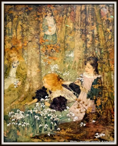 L’Arrivée du printemps, Kelvingrove Art Gallery and Museum, Glasgow, Écosse, Royaume-Uni