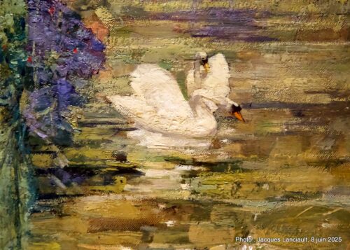 Les Cygnes, Kelvingrove Art Gallery and Museum, Glasgow, Écosse, Royaume-Uni