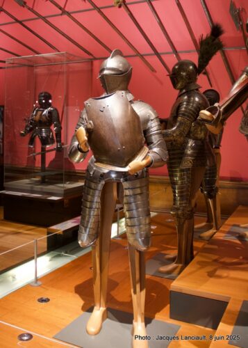 Armures, Kelvingrove Art Gallery and Museum, Glasgow, Écosse, Royaume-Uni
