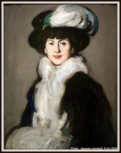 Chapeau avec oiseau - Anne Estelle Rice, Kelvingrove Art Gallery and Museum, Glasgow, Écosse, Royaume-Uni