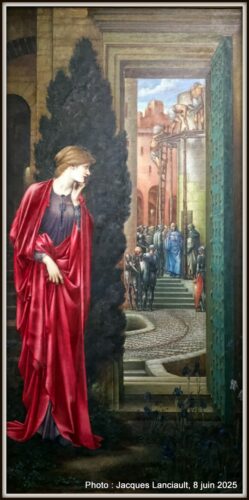 Danaé ou la Tour de Cuivre, Kelvingrove Art Gallery and Museum, Glasgow, Écosse, Royaume-Uni
