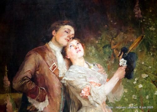 La Cocarde blanche, Kelvingrove Art Gallery and Museum, Glasgow, Écosse, Royaume-Uni