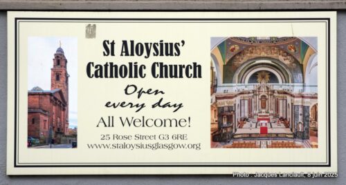 Église Saint-Aloysius, Glasgow, Écosse, Royaume-Uni