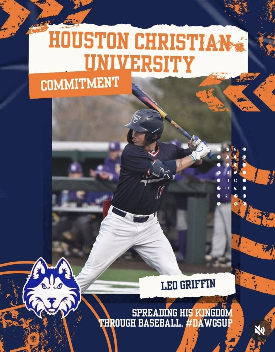Léo Griffin, Houston Christian University, NCAA DI