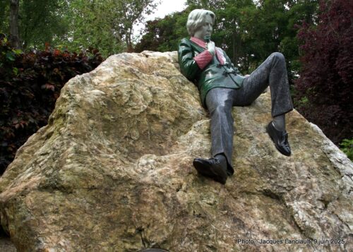 Mémorial Oscar Wilde, Merrion Square, Dublin, République d’Irlande