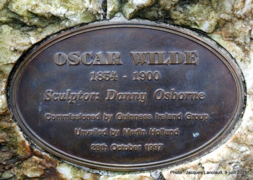 Statue d’Oscar Wilde, Dublin, République d’Irlande