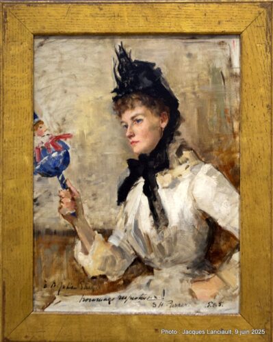 Une dame tenant un hochet, Galerie nationale d’Irlande, Dublin, République d’Irlande