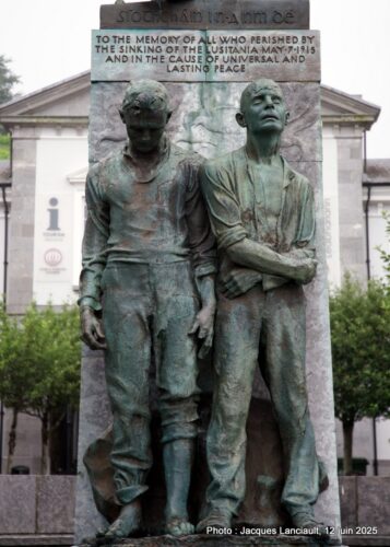Mémorial de la paix du Lusitania, Cobh, République d’Irlande