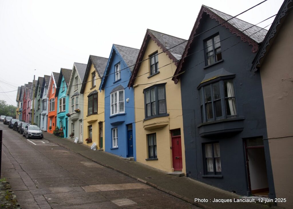 Maisons colorées, Cobh, République d’Irlande