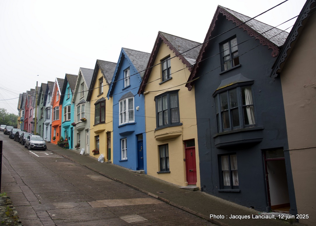 Maisons colorées, Cobh, République d’Irlande