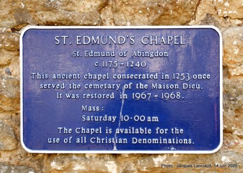 Saint Edmund Chapel, Douvres, Angleterre, Royaume-Uni