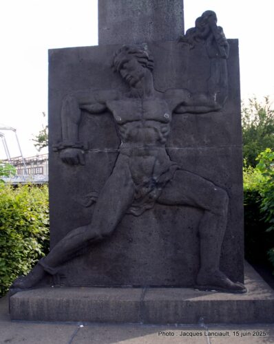 Monument Ferdinand Domela Nieuwenhuis, Amsterdam, Pays-Bas