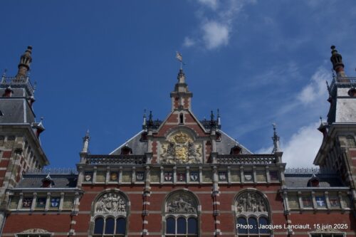 Gare Centrale d’Amsterdam, Amsterdam, Pays-Bas